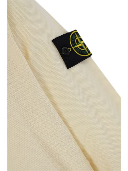 Maglia 5100036 Soft Organic Cotton Micro Stitch Ivory STONE ISLAND | 5100036S00B5V0093